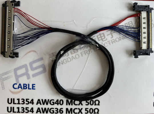 Layar Laptop Kabel LVDS 0.3mm LVDS 30AWG 20 Pin