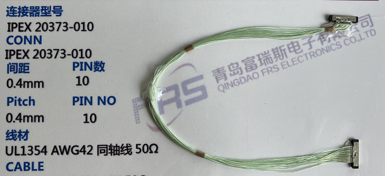 0.5mm GPS LVDS Wire Harness 220mm Perakitan Kabel Otomotif