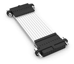 Tipe 0.5mm Pita Fleksibel Kabel Datar PVC Terlindung Ffc