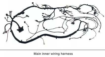 Perakitan Kabel Kawat Harness Terisolasi Tembaga, Harness Pengkabelan Otomatis Setara
