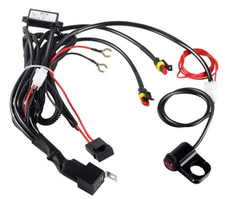 T Berbentuk Kawat Harness Kabel Perakitan Konektor Teflon Sepeda Motor