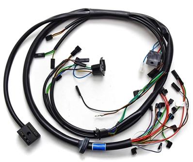100cm Kawat Harness Kabel Perakitan Perisai Ganda Sinyal 18awg Untuk Audio Mobil