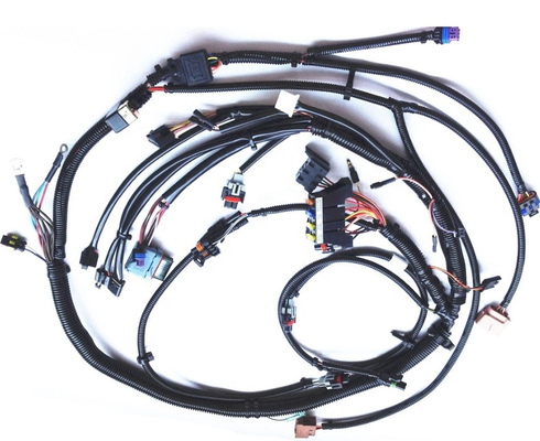 Perakitan Kabel Harness Kawat Perisai Tunggal Ekstensi Antena Mobil 35cm Otomatis