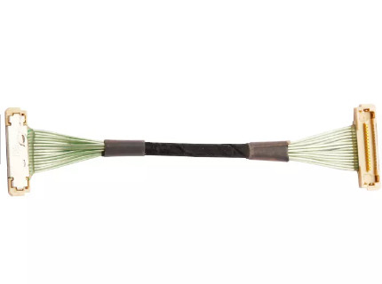 42awg LVDS Wire Harness Kabel 0.4mm 20.3mm 51 Pin EDP