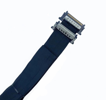 JAE 0.25mm Kawat Kabel Perakitan 500mm 51 Pin LVDS Micro Coaxial