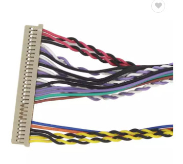 40 Pin LVDS Wire Harness Listrik, Wiring Harness Trailer Mobil 50mm