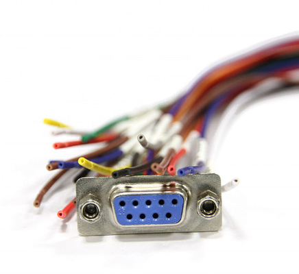 Lvds 430mm Robot Harness Single Shield Cable Assembly Power Untuk Kontrol Industri