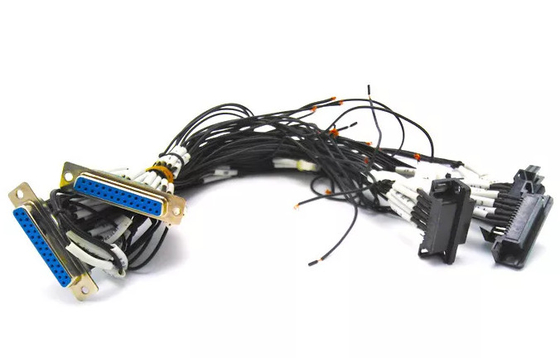 RF 500mm Robot Wiring Harness Lvds Kabel Fleksibel Pengalihan Frekuensi Radio