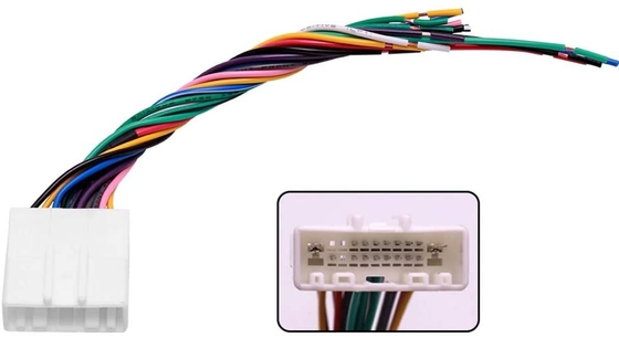 18AWG 4 Speaker 16 Pin Konektor Stereo Mobil Harness Kabel Listrik