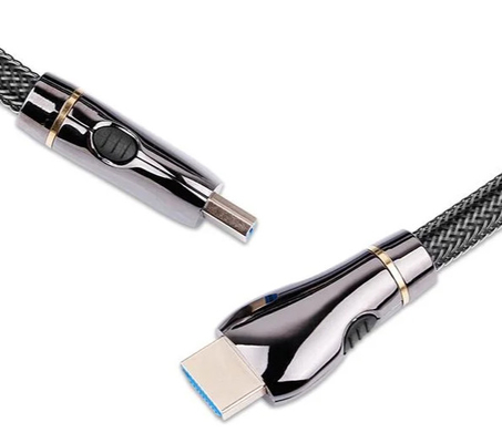 Hdcp2.2 2.0 Hdmi Hdr 4k Kabel Perisai Ganda Kecepatan Ultra