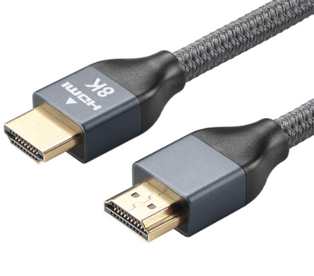 Kabel HDMI Kecepatan Ultra Tinggi Bersertifikat 4k 60hz 48gbps 1m 2m 3m 5m 8K Wire