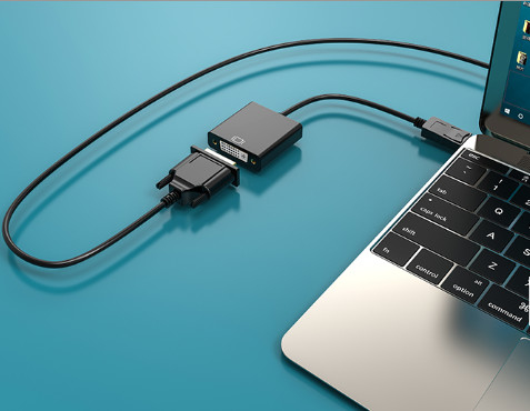 Kabel HDMI VGA 1080p 12-24V, Kabel Konverter HD Dvi Ke HDMI