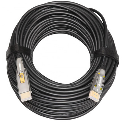 Rakitan Kabel HDMI 48gps 20 Hingga 100ft 8k Hdmi Fiber Optic