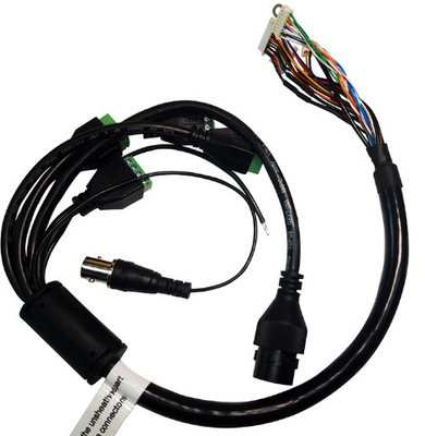 Rakitan Kabel Kamera Rj45 Tahan Air 100mm Keamanan Coaxial