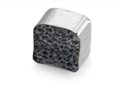 5x6mm EMI Foam Gasket, Plating Fabric Over Foam Emi Gasket Pemulihan Elastis Untuk Produksi Listrik