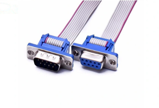 9 Pin FPC Flat Cable Computer 0.5mm Flexible Printed Circuite Untuk Multimedia