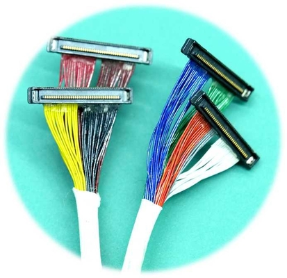 Mesin ultrasound Medical Wire Harness Rakitan Kabel Koaksial Otomotif Padat